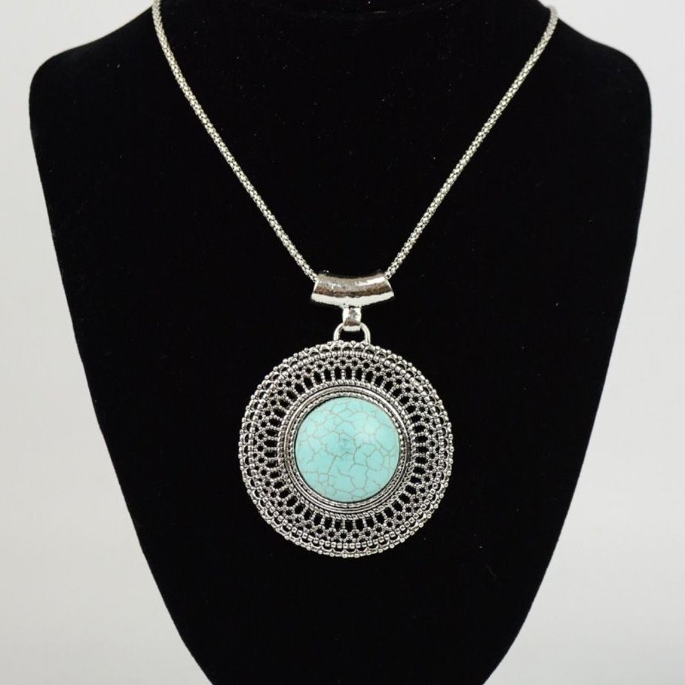 Turquoise Sunrise Necklace
